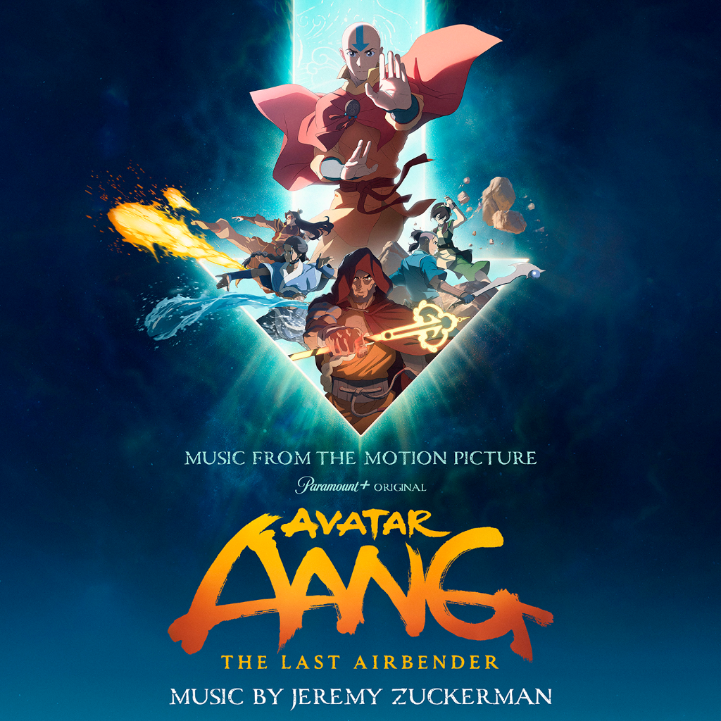 Mitad derecha, portada frontal de Avatar: Aang