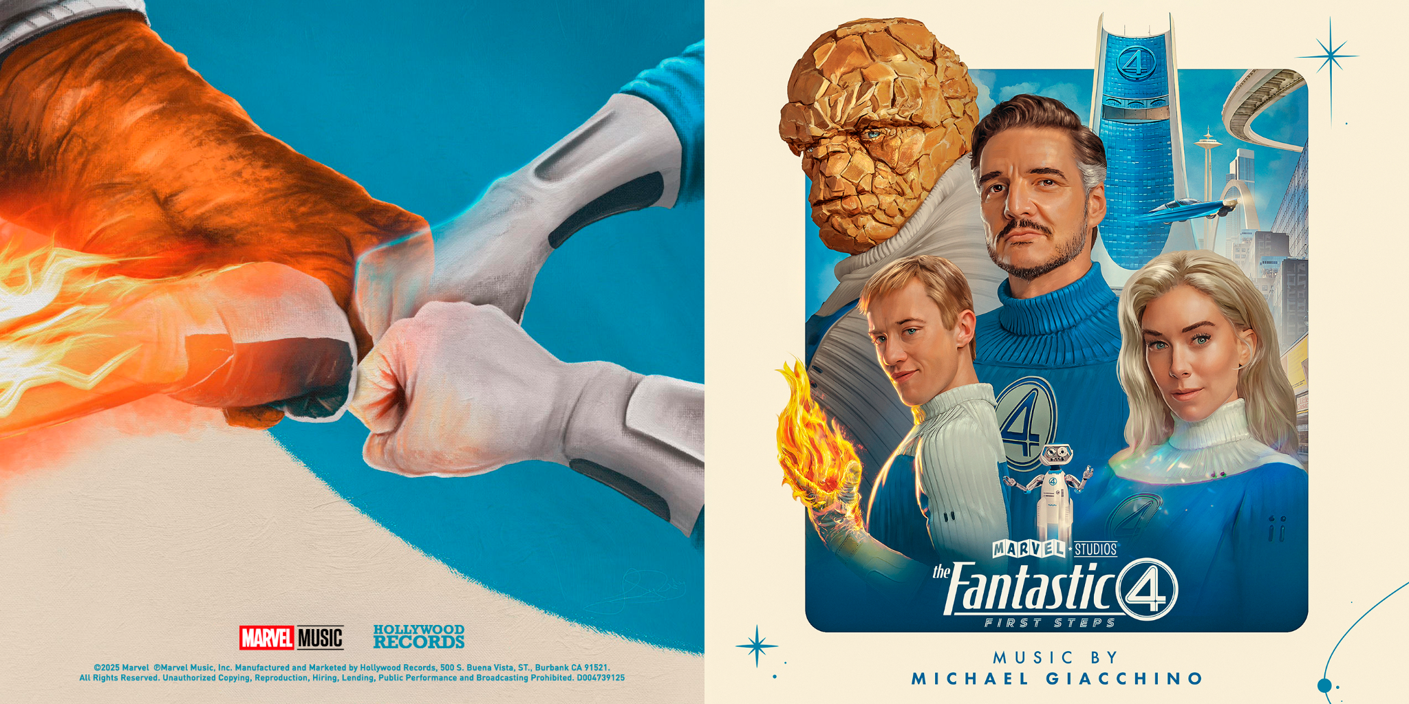 Diseño conceptual The Fantastic Four: First Steps