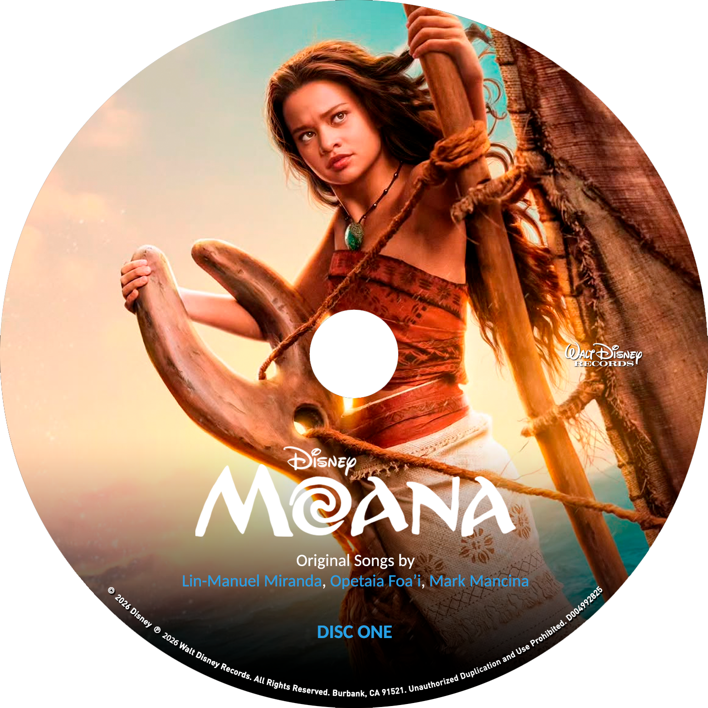 Moana — Cd 1